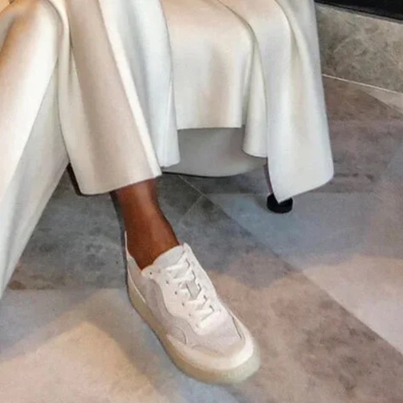 FINAL SALE 🎈 NEW DOLCE VITA Adella Leather Women’s Sneakers Off White NEW - Picture 3 of 13